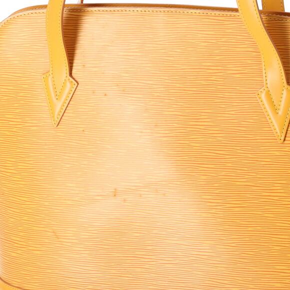 Louis Vuitton Lussac Epi Shoulder Bag M52289 Jaune Leather - Picture 4 of 9